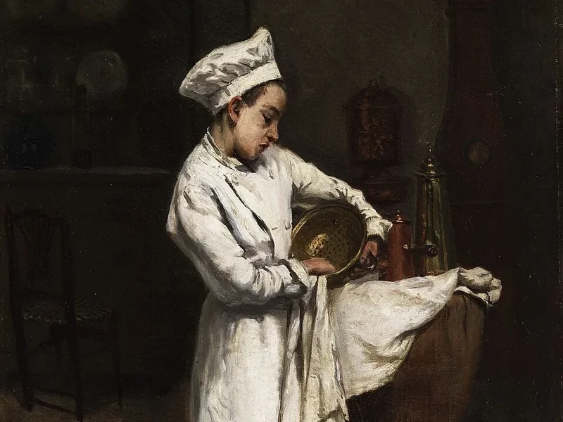1820-Henri Pottin - Garzone di cucina
